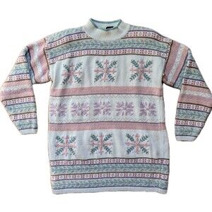 Women's Grannycore Cottagecore Ramie And Cotton Sweater Shoulder Pads Vintage...